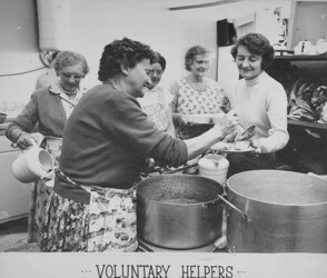 Old image of The Daughters of Charity soup kitchen